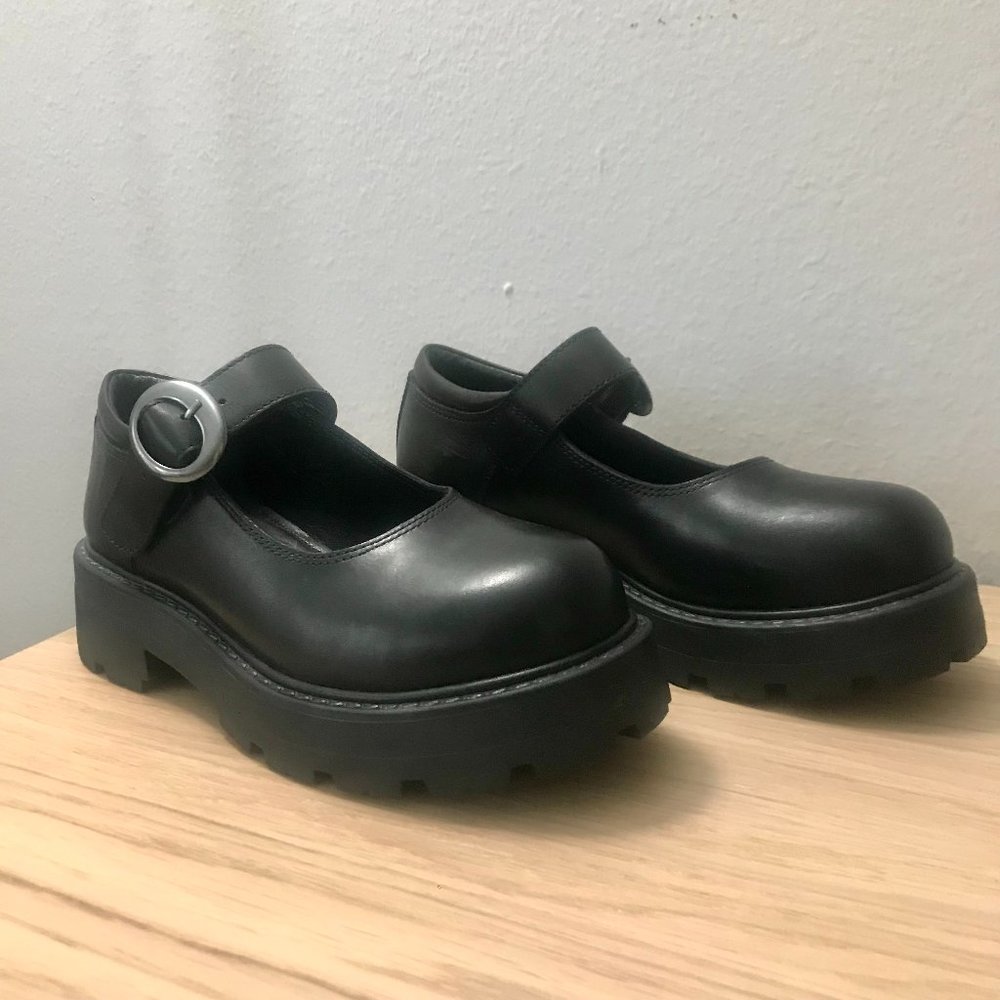 Vagabond Cosmo 2.0 Leather Mary Janes EU Size 36